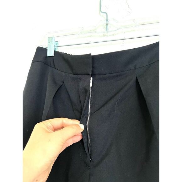 Stella McCartney NICOLE WOOL Zipper Fly Jogger Pants Black Size IT46 (L/US10) - Picture 8 of 12